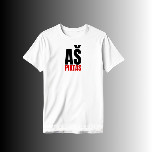Marškinėliai "AŠ PIKTAS"