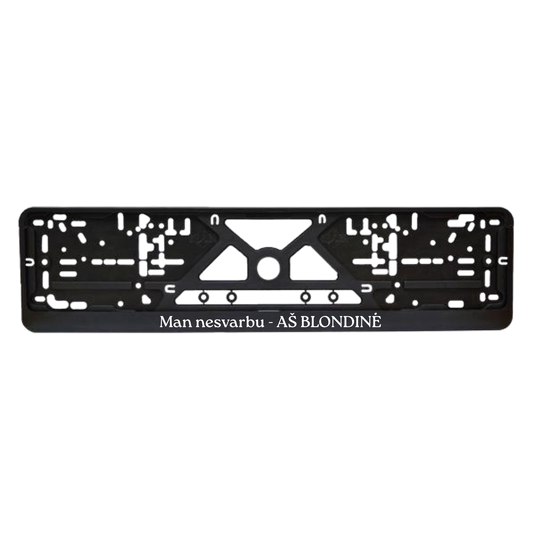 Man nesvarbu - AŠ BLONDINĖ