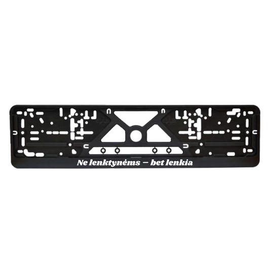 Ne lenktynėms - bet lenkia