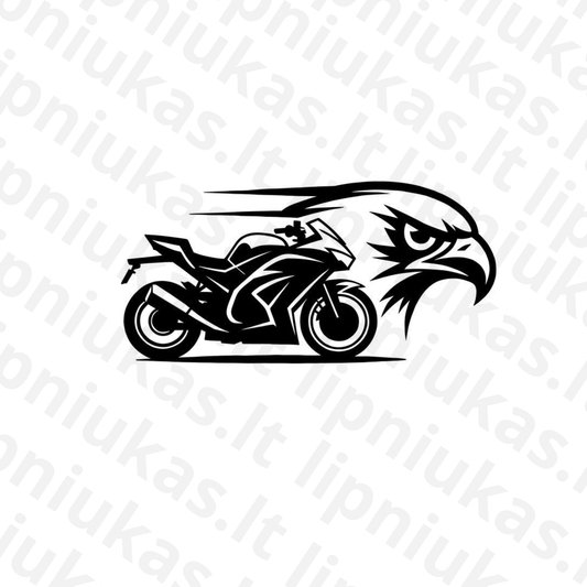 Lipdukas "Moto Erelis"