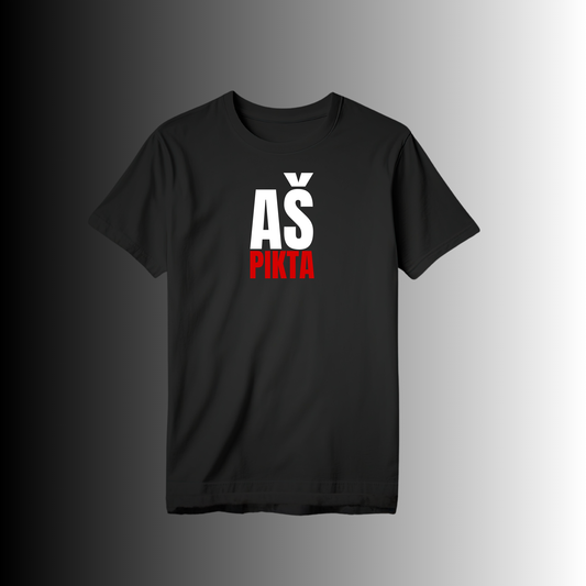 Marškinėliai "AŠ PIKTA"